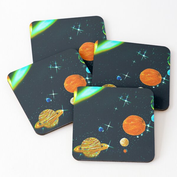Item preview, Solar System – Creative Collage on Black 7 designed and sold by Vision Illustrated.