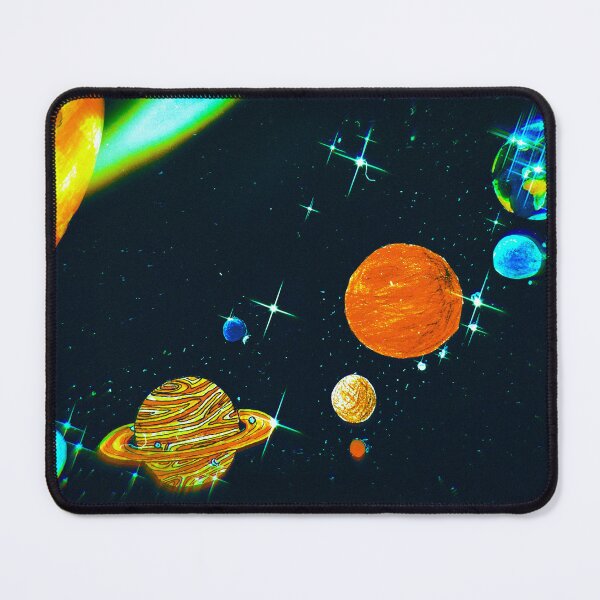 Item preview, Solar System – Creative Collage on Black 7 designed and sold by Vision Illustrated.