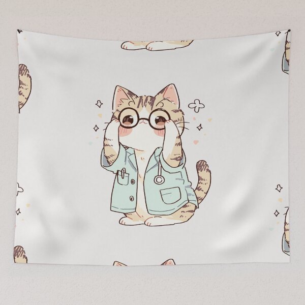 Item preview, Medical Cat 21 designed and sold by MendaciousMina.