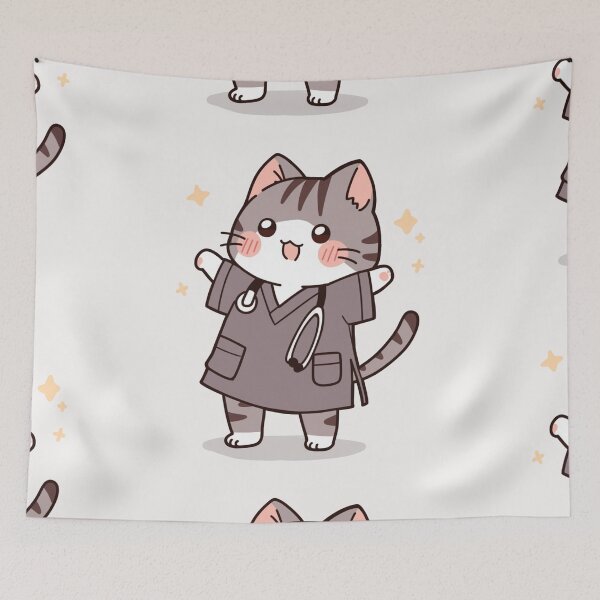 Item preview, Medical Cat 25 designed and sold by MendaciousMina.