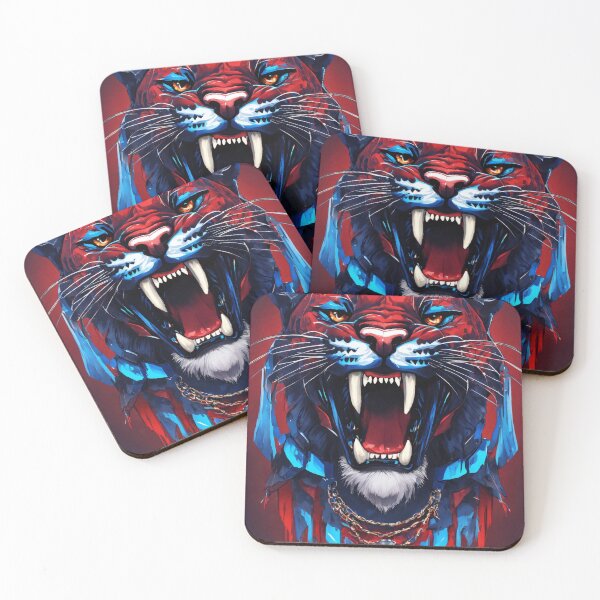 Item preview, tiger iPhone case designed and sold by hsstudio2025.