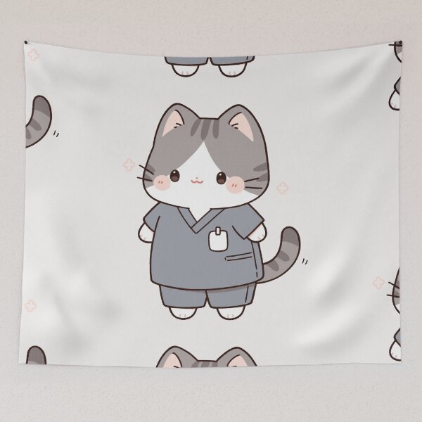 Item preview, Medical Cat 27 designed and sold by MendaciousMina.