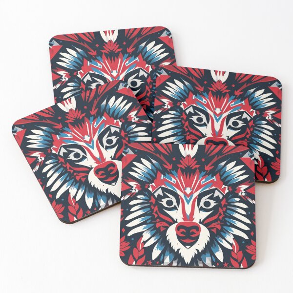 Item preview, Native American Geometric Tribal Art | Indigenous Pattern Design designed and sold by OPURA.