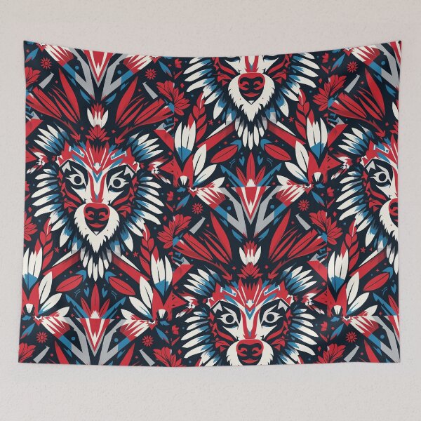 Item preview, Native American Geometric Tribal Art | Indigenous Pattern Design designed and sold by OPURA.