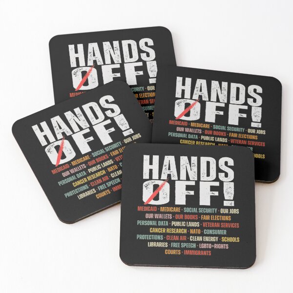 Item preview, Hands Off Protest Retro Social Security And Medicare Protest designed and sold by Vincent-Cloud.