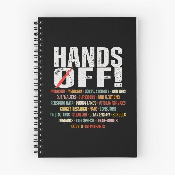 Item preview, Hands Off Protest Retro Social Security And Medicare Protest designed and sold by Vincent-Cloud.
