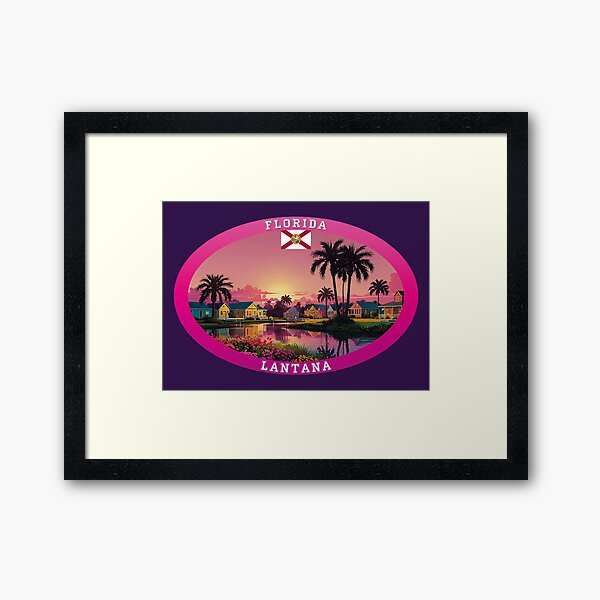 Item preview, Lantana Florida Travel designed and sold by Thistle-TShop.