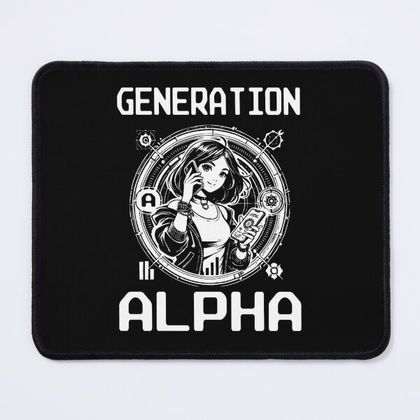 Item preview, Generation Alpha – Future in Japanese style, youth design designed and sold by RetroMaritalArt.