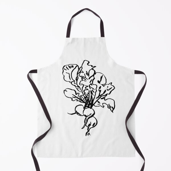 Item preview, three radishes (BW) designed and sold by katherine montalto.
