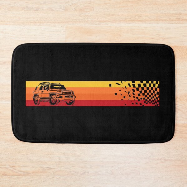 Item preview, Toyota FJ Cruiser with classic toyota stripes designed and sold by FunnyTeesAngMugsNaz.