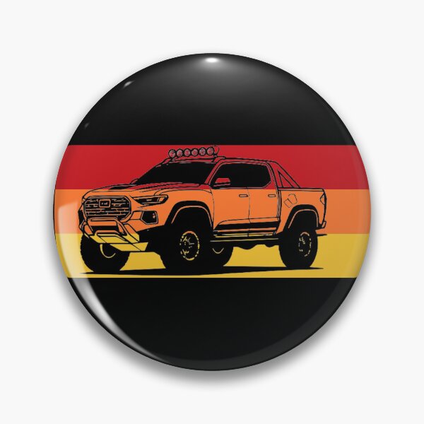 Item preview, Toyota Tacoma with classic toyota stripes designed and sold by FunnyTeesAngMugsNaz.