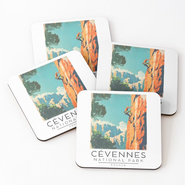 Item preview, A Vintage Travel Poster of Cévennes National Park - France  designed and sold by GoodOldVintage.