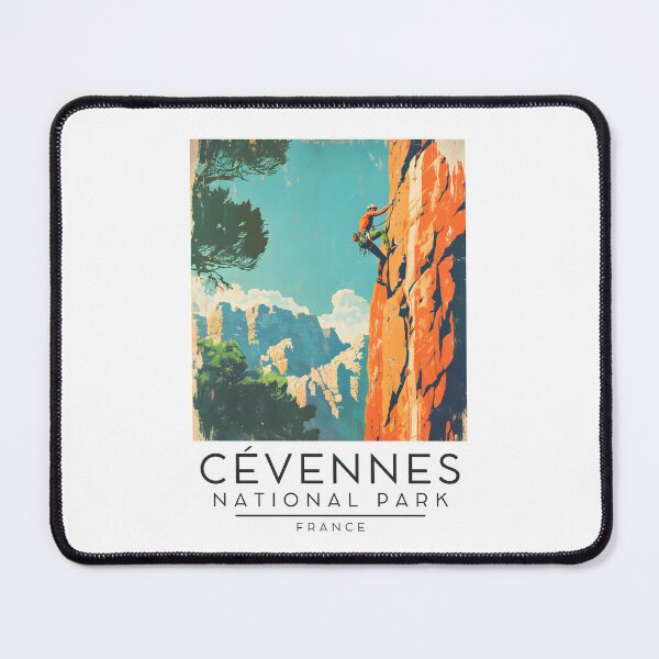 Item preview, A Vintage Travel Poster of Cévennes National Park - France designed and sold by GoodOldVintage.