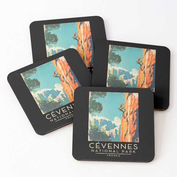 Item preview, A Vintage Travel Poster of Cévennes National Park - France  designed and sold by GoodOldVintage.