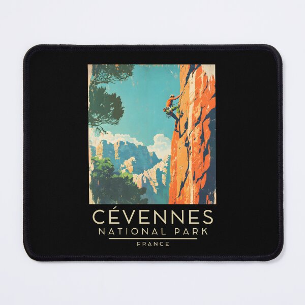 Item preview, A Vintage Travel Poster of Cévennes National Park - France designed and sold by GoodOldVintage.