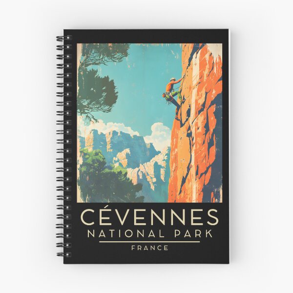 Item preview, A Vintage Travel Poster of Cévennes National Park - France  designed and sold by GoodOldVintage.