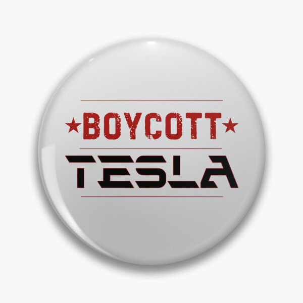 Item preview, Boycott Tesla : Vintage Resistance Red + Black designed and sold by TRVLR Designs.