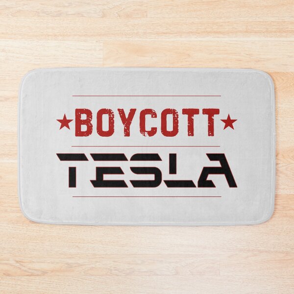Item preview, Boycott Tesla : Vintage Resistance Red + Black designed and sold by TRVLR Designs.
