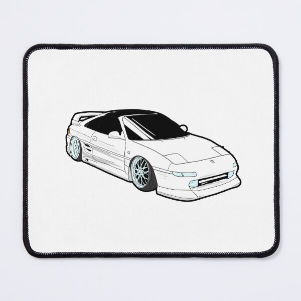 Item preview, White mr2 Japan Car designed and sold by MonkiFlipp.