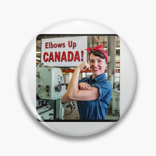 Item preview, "ELBOWS UP CANADA!" designed and sold by James Cumming.