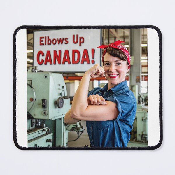 Item preview, "ELBOWS UP CANADA!" designed and sold by James Cumming.