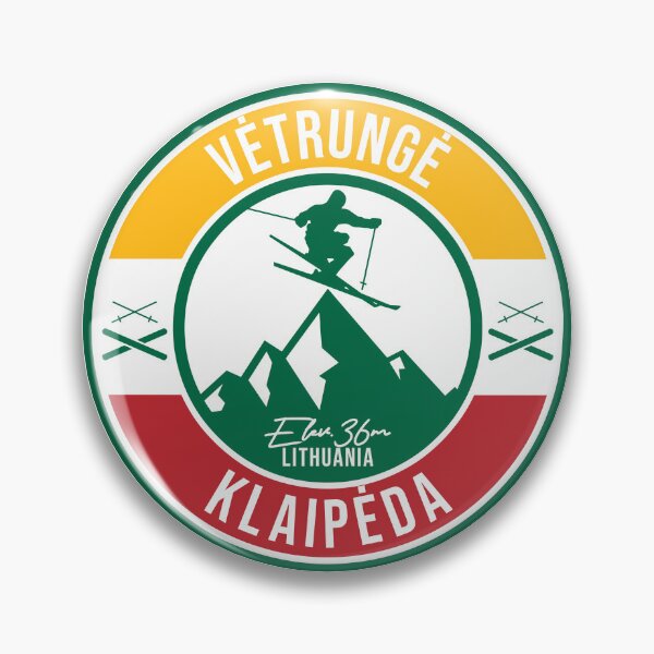 Item preview, Vetrunge-Klaipeda Lithuania Ski designed and sold by TravelsOfJamie.