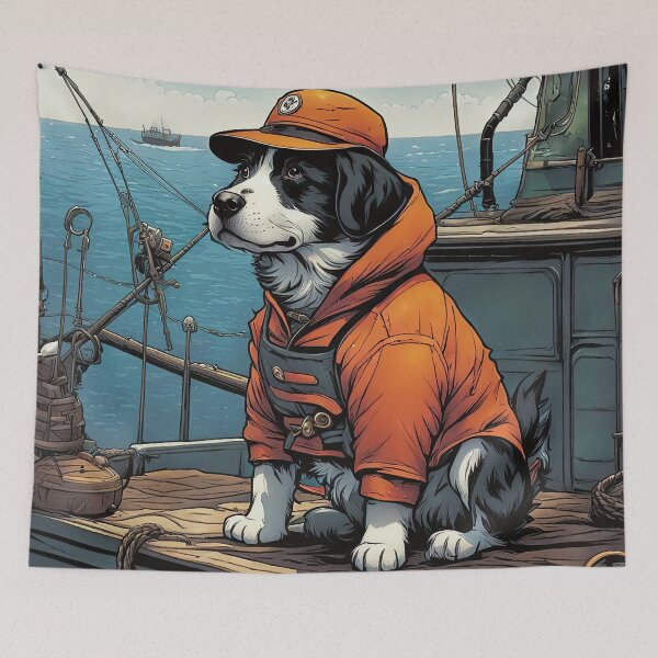 Item preview, Puppy Fisherman designed and sold by Colin Bentham.