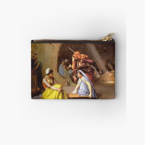Item preview, Alma, playing chess - 1870 vintage painting  - Альмеи, играющие в шахматы,  designed and sold by Vintage Designs +.