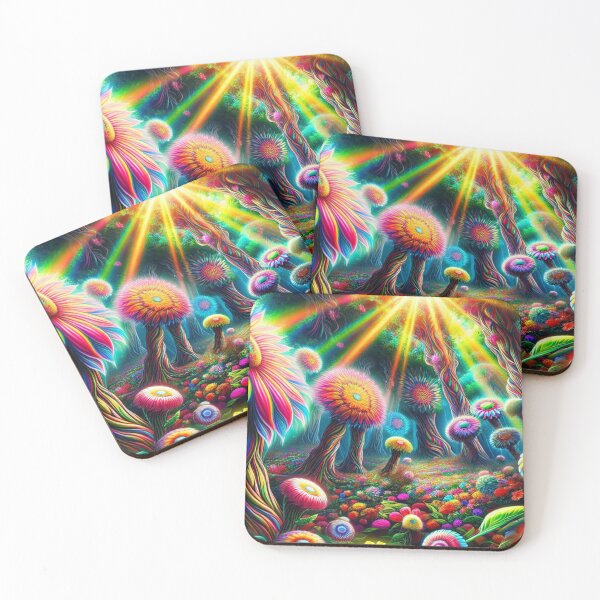 Item preview, Happy Hippie's Hike in a Psychedelic DMT Forest - 5 designed and sold by nyathiwa.