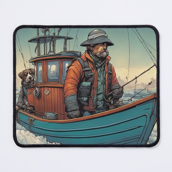 Item preview, Puppy Fisherman designed and sold by Colin Bentham.