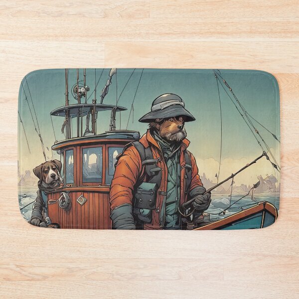 Item preview, Puppy Fisherman designed and sold by Colin Bentham.