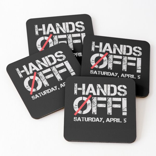 Item preview, Hands Off Protest Saturday April 5 Men Women designed and sold by Vincent-Cloud.