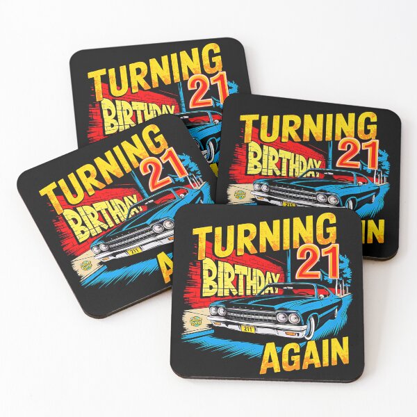 Item preview, Turning 21 Again Birthday designed and sold by SteezeeStore.
