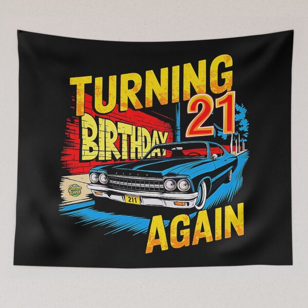 Item preview, Turning 21 Again Birthday designed and sold by SteezeeStore.