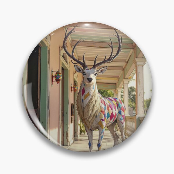 Item preview, Harlequin Stag designed and sold by HabitableMoons.