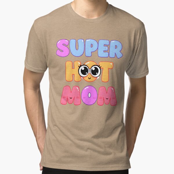 Aperçu de l'œuvre Design Super Hot Mom : Arte Digitale Colorata pour gadget, T-shirt, couverture, quadri et autocollant créée et vendue par Life Emotions.