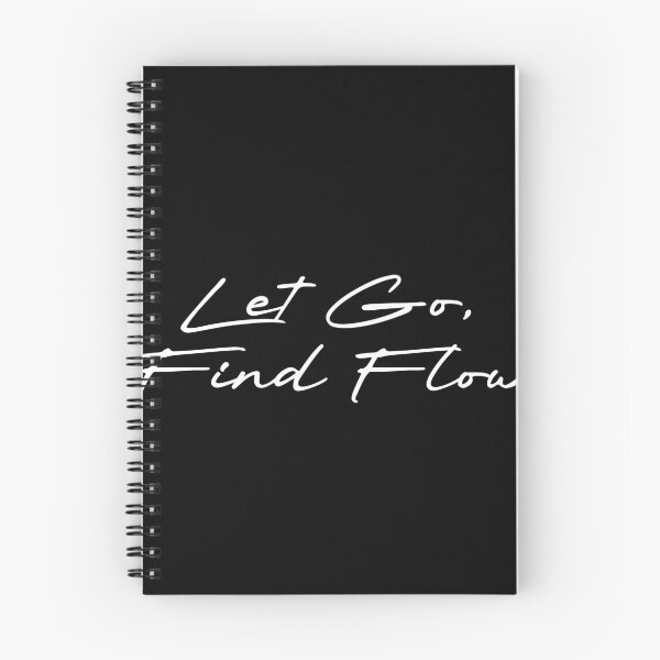 Item preview, Let Go, Find Flow designed and sold by Ninjacatoff.