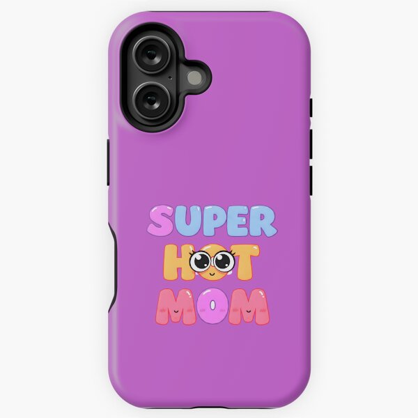 Aperçu de l'œuvre Design Super Hot Mom : Arte Digitale Colorata pour gadget, T-shirt, couverture, quadri et autocollant créée et vendue par Life Emotions.