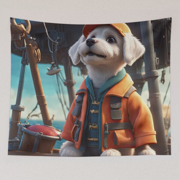 Item preview, Puppy Fisherman designed and sold by Colin Bentham.