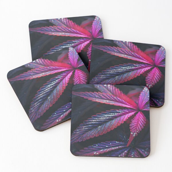 Item preview, Purple marijuana leaf design designed and sold by EccentricsByE.