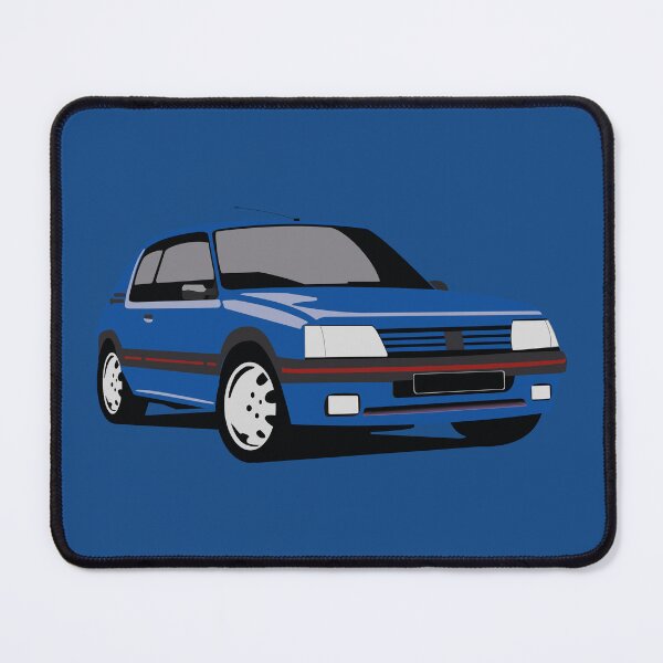 Item preview, Copie de drawing Youngtimer 205 GTI Rouge designed and sold by JPA-Graphisme.