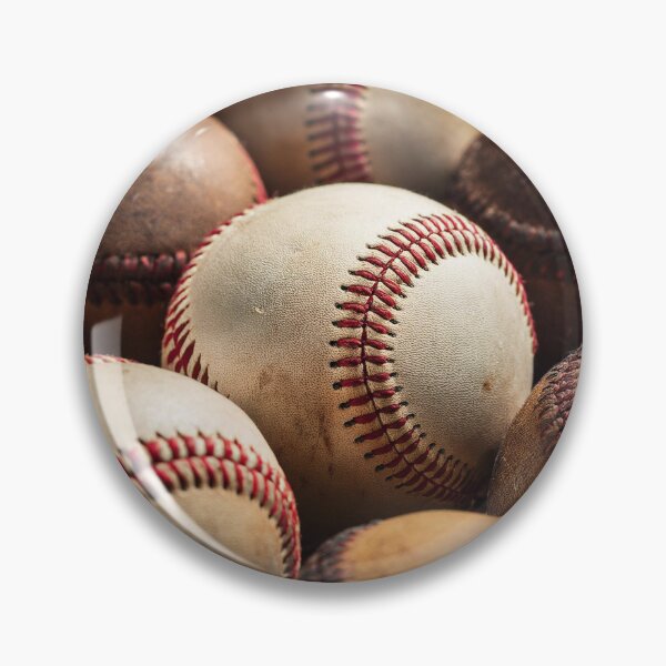 Item preview, Vintage white leather baseballs designed and sold by Photopat.