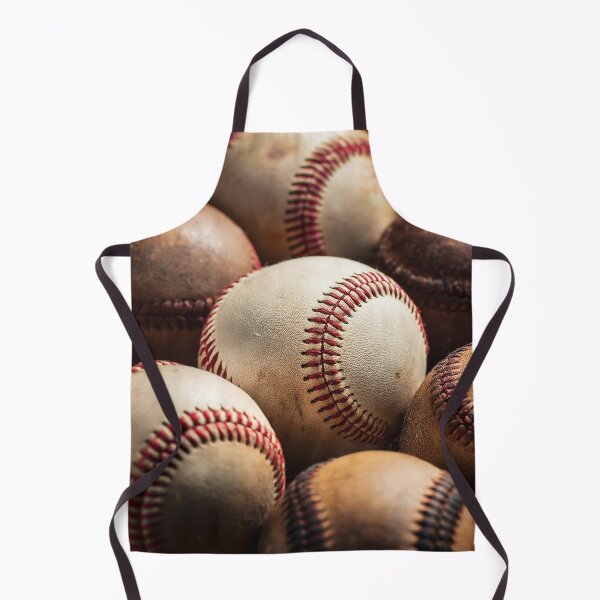 Item preview, Vintage white leather baseballs designed and sold by Photopat.