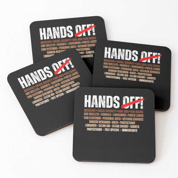 Item preview, Hands Off Protest Saturday April 5 designed and sold by Vincent-Cloud.