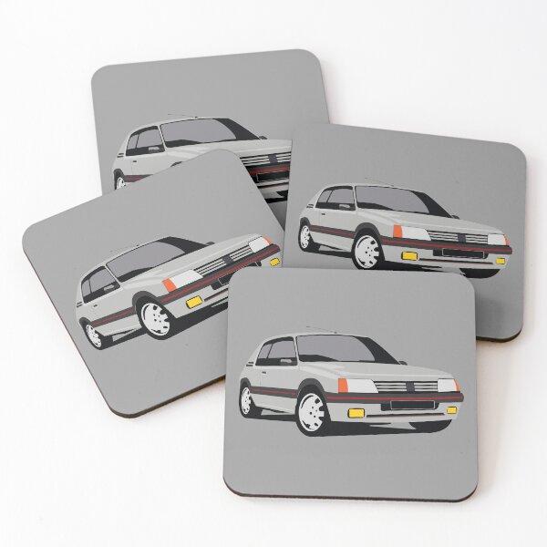 Item preview, Copie de drawing Youngtimer 205 GTI Rouge designed and sold by JPA-Graphisme.