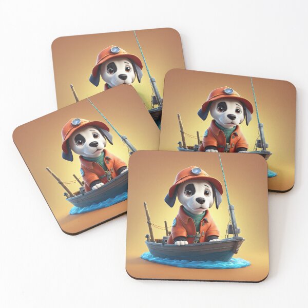 Item preview, Puppy Fisherman designed and sold by Colin Bentham.