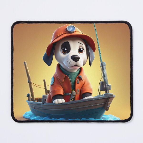 Item preview, Puppy Fisherman designed and sold by Colin Bentham.