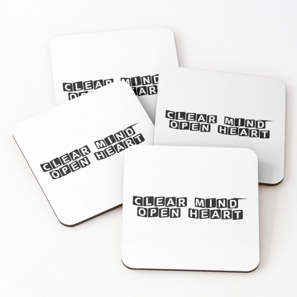 Item preview, Clear Mind, Open Heart designed and sold by Ninjacatoff.