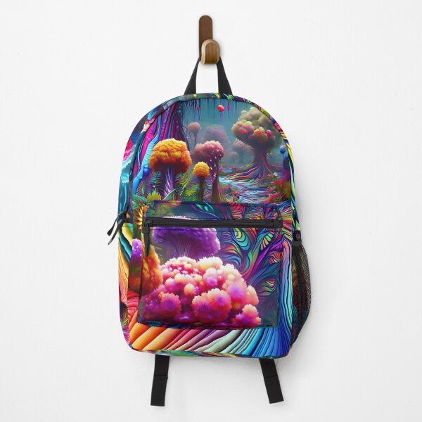Item preview, Happy Hippie's Hike in a Psychedelic DMT Forest - 6 designed and sold by nyathiwa.