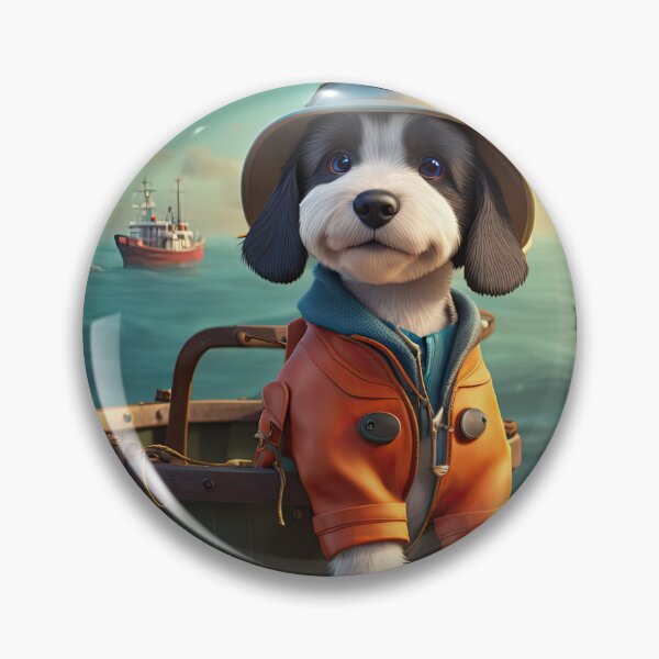 Item preview, Puppy Fisherman designed and sold by Colin Bentham.